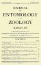 [Gutenberg 48101] • Journal of Entomology and Zoology, Vol. 09, No. 1, March 1917